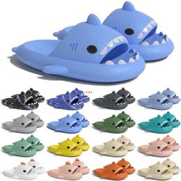 Free Shipping Designer shark slides sandal slipper sliders for men women GAI sandals slide pantoufle mules mens slippers trainers flip flops sandles color85
