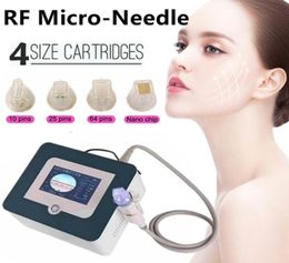 Portable Beauty Equipment Microneedle Fractional RF Machine Face Lift Skin Rejuvenation Wrinkle Removal AntiAging Shrink Pores DH5031226