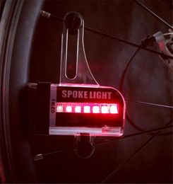 Bike Lights Colourful 14 LED Light Wheels Warning Bicycle 30 Changes Signal Tyre Spoke Flash Waterproof Cycling Accessories5878627