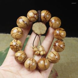 Strand Dragon Beard Vine Bracelet Plum Blossom Bauhinia Champion 2.0 Men And Women Couple Accessories Wooden Prayer Beads