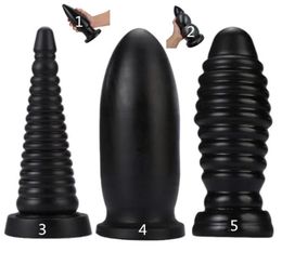 6 Style Big Dildo Xxxl Buttplug Anal Plug 2021 New sexy Toys For Men Ass Hole plug Toy Gay Dilator Adult sexyo1202893