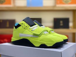 2024 Executive The TS Collab Basketball Shoes Cut The Cheque Fluorescent Green Brand Name Lifestyle Sneakers