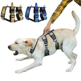 Harnesses Big Dog Harness for Walking Adjustable Safety Lead Straps for Medium Large Dogs Vest Labrador Pug Chest Strap Pet Supplies