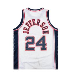 Stitched Basketball jerseys Richard Jefferson #24 2001-02 mesh Hardwoods classic retro jersey Men Women Youth S-6XL