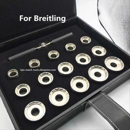 Watch Repair Kits Case Opener 15pcs Stainless Steel Opening Dies For BRL Caseback Removal