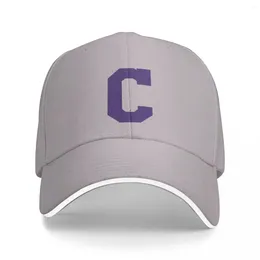 Ball Caps Alphabet Purple C Sports Letter Cap Baseball Military Tactical Sunhat Women's Men's