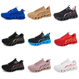 classic women men running GAI shoes black yellow purple mens trainers sports red Brown Breathable Walking shoes outdoor Four