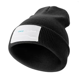 Berets Ioniq 5 Knitted Hat Dad Cosplay Tea Hats Black For Men Women's