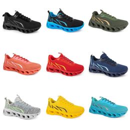 2024 men women running shoes GAI black white purple pink green navy blue light yellow Beige Nude plum mens trainers Female sports sneakers jun89