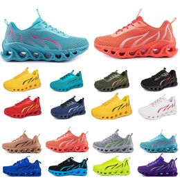 spring men women shoes Running Shoes fashion sports suitable sneakers Leisure lace-up Color black white blocking antiskid big size GAI 62