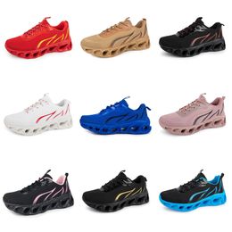 2024 men GAI women running shoes black navy blue light yellow mens Breathable Walking trainers sports shoes outdoor Eight