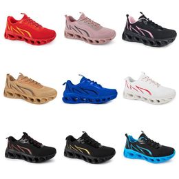 men women running shoes GAI black white purple nine lightweight comfortable mens trainers sports platform Shoes