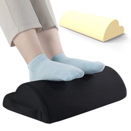 Ergonomic Feet Pillow Relaxing Cushion Support Foot Rest Under Desk Stool for Home Office Computer Work 240223