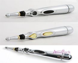 New Electronic Acupuncture Pen Pain Relief Therapy Pen Safe Meridian Energy Heal Massage Body Head Neck Leg Health Massageadores w6694536