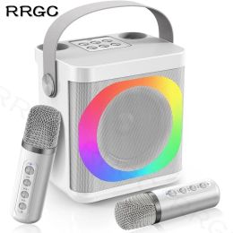 Speakers Portable Karaoke Machine for Adults Kids Bluetooth Karaoke Speaker with PA System Supports TF Card/USB AUX In for Home Party