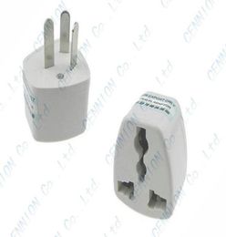 UK US EU Universal to AU AC Power Plug Adapter Travel 3 pin Converter Australia 200pcslot9297339