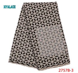 New design Nigerian Lace FabricFashion African Kano cotton Swiss Voile Lace In Switzerland High Quality YA2757B35631411