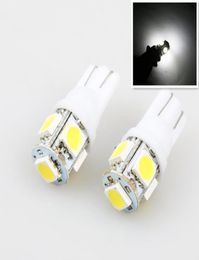 2PCS Led Car DC 12v Lampada Light T10 5050 Super White 194 168 w5w T10 Led Parking Bulb Auto Wedge Clearance Lamp9485840