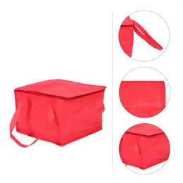 Dinnerware Insulated Picnic Bag Lunch Pizza Insulation Accessories Packing Delivery Thermal Cloth Heat Preservation Keep Warm