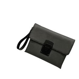 Wrist Strap Stuff Sacks Lock Latch Pochette Bag Designer Clutch Bags Men Cell Phone Purses Luxury Cellphone Pouch Man iPad Pouch Detachable Wristband Clutches Cases