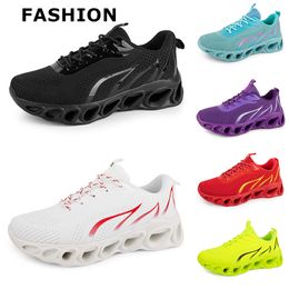 men women running shoes Black White Red Blue Yellow Neon Green Grey mens trainers sports fashion outdoor athletic sneakers 38-45 GAI color42