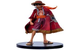 17cm Anime 2021 One Piece Luffy Theatrical Edition Action Figure Juguetes Figures Collectible Model Toys Christmas Toy Q06224506169