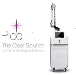 High quality PicoSecond Laser Tattoo Removal Wrinkle And Spot Skin Treatment Tattoo freckles Removal Pico Laser solve all pigment 755 1064 532 beauty machine