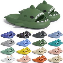 Free Shipping Designer shark slides sandal GAI slipper sliders for men women sandals slide pantoufle mules mens womens slippers trainers sandles color274