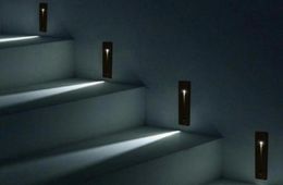 Recessed Indoor waterproof LED Stair Light Rectangle AC100240V Indoor led wall Sconce lighting Stairs Step stairway Hallway stair9572295