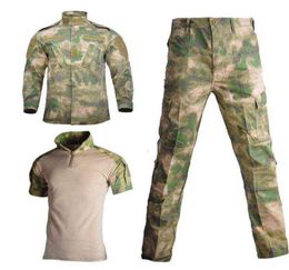 New PantsCoats Combat Uniform with Shirts Multicam Hunting Clothes Camouflage Suit Military Camo Military Clothing Combat Shirt G1311581