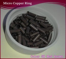 Mini Euro locks 28x23x70mm Flared Micro Rings for Stick Hair 1000units per bottle 8 Colour options7495449