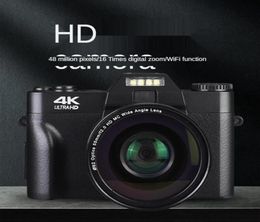 Digital Cameras 4K HD Camera Micro Single Retro With WiFi Professional Vlog External Lens6241466