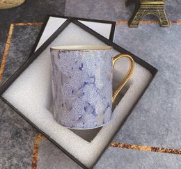 Fashion Luxury Bone China Mug Water Cup Coffee Cup Home Office Gift Wholesale