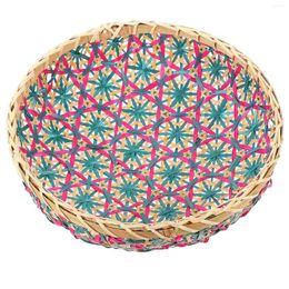 Dinnerware Sets Storage Bins Rattan Fruit Basket Woven Potato Wicker Wooden Decorative Baskets Bamboo For Shelves