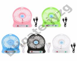 Portable Mini USB Fan summer Small Desk Pocket Handheld Air Rechargeable 18650 Battery Cooler For Home Office kids toys2066473