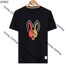 Physcho Bunny T Shirt Mens Womens Rabbit Men Shirt Fashion Designer Tshirt Couple Short Sleeve Man Tops Psyco Bunny Psychological Bunny Pyscho Bunny Physco Bunny 946