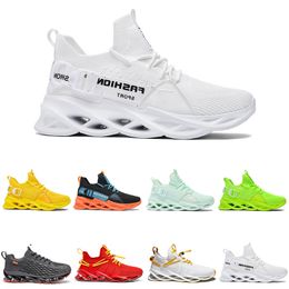 High Quality Non-Brand Running Shoes Triple Black White Grey Blue Fashion Light Couple Shoe Mens Trainers GAI Outdoor Sports Sneakers 2044