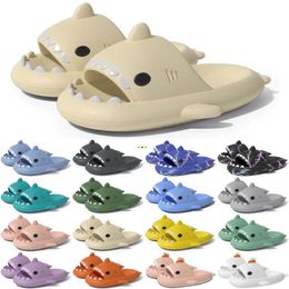 Free Shipping Designer shark slides sandal GAI slipper sliders for men women sandals slide pantoufle mules mens womens slippers trainers sandles color158
