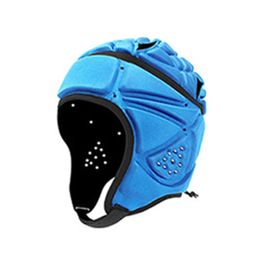 03KA Rugby Helmet Rugby Headguard Rugby Headgear Protector Soft Protective Helmet Reduce Impact Kids Youth Soccer Head 240223