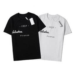 Mens Casual Print Creative t shirt Solid Breathable TShirt Slim fit Crew Neck Short Sleeve Male Tee black white Men039s TShirt8310868