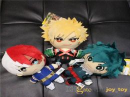 My Hero Academia Plush Toy 15CM Stuffed Doll Figure Bag Pendant Key Chain Midoriya Izuku bakugou katsuki Todoroki So Doll Toys5735252