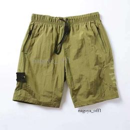 Islands New Shorts for Both Men and Women, Summer Thin Casual Sports Loose Beach Waterproof Five Division Pants 624