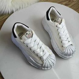 38% OFF Sports 2024 Shell head dissolving womens canvas board Sanyuan Kangyu thick sole early spring Korean casual small white shoes