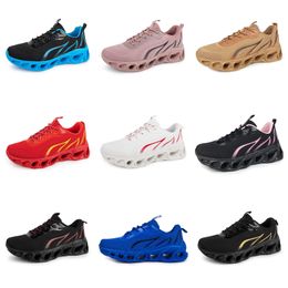 men GAI women running shoes black white yellow purple mens trainers sports red Brown Breathable platform Shoes outdoor Eight