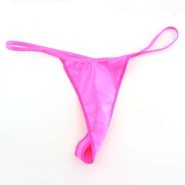 New Seamless Thong, Men's Silk, Smooth, Breathable, Low Waisted Sexy T-Shirt, Fashionable Underwear 433303