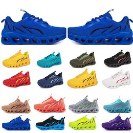 spring men women shoes Running Shoes fashion sports suitable sneakers Leisure lace-up Colour black white blocking antiskid big size GAI 18 XJ XJ