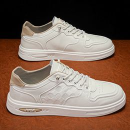Running Shoes Men Comfort Flat Breathable White Khaki Black Shoes Mens Trainers Sports Sneakers Size 39-44 GAI Color37