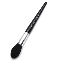 Professional Black Long Wood Handle Synthetic Silky Fibre 59 Streamline Tapered Shape Pro Precision Powder Brush Tool2030846