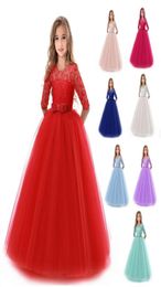 Girls Wedding Kids Dresses For Girl Party Dress Lace Princess Summer Teenage Children Princess Bridesmaid Dress 8 10 12 14 Years 81359950