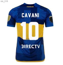 Soccer Jerseys CAVANI Boca Juniors 2023 2024 BENEDETTO MARCOS ROJO CARLITOS ROSSI TEVEZ SALVIO BARCO JANSON MEDINA 20 football shirtH2434